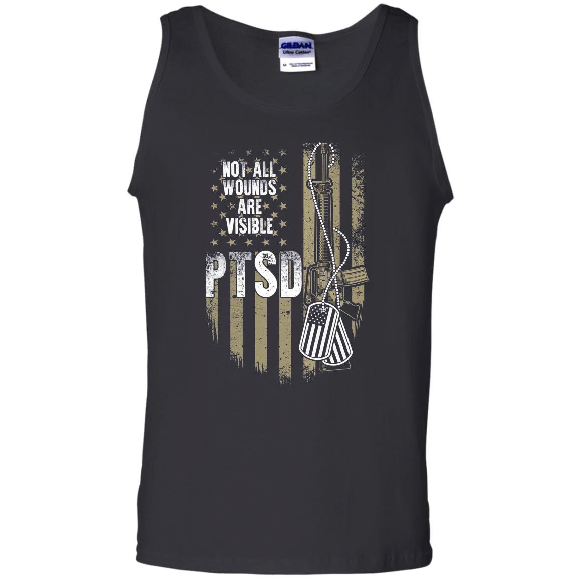 Veterans not all wounds are visible ptsd Tank Top