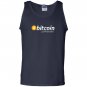 Vintage bitcoin accepted here logo Tank Top