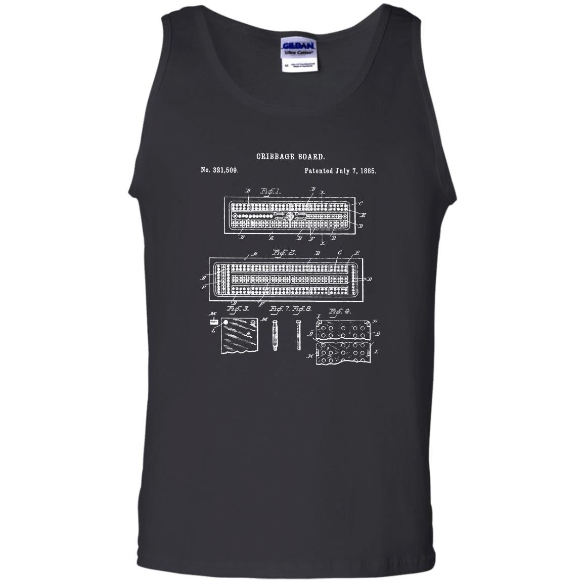 Vintage cribbage board design Tank Top