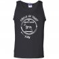 Vintage effect circle heather Tank Top