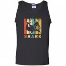 Vintage style basking shark silhouette Tank Top