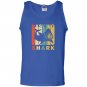 Vintage style basking shark silhouette Tank Top