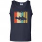 Vintage style coelacanth silhouette Tank Top