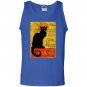 Vintage tournee du chat noir cat halloween Tank Top