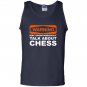 Warning may spontaneously talk about chess funny Tank Top