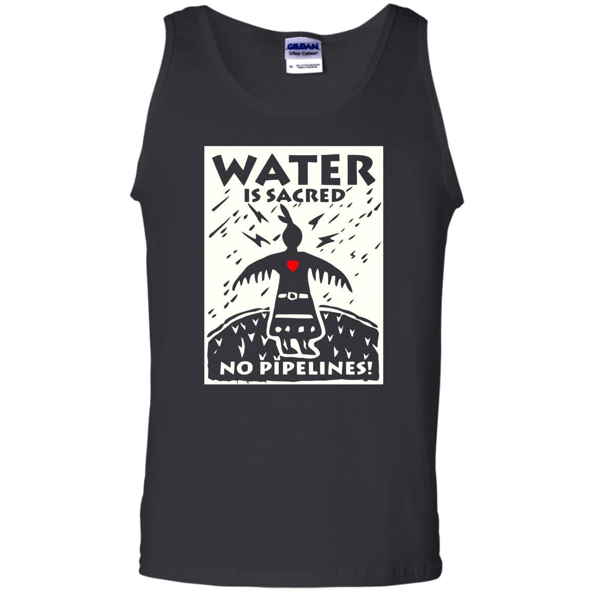 Water is sacred no pipeline nodapl Tank Top
