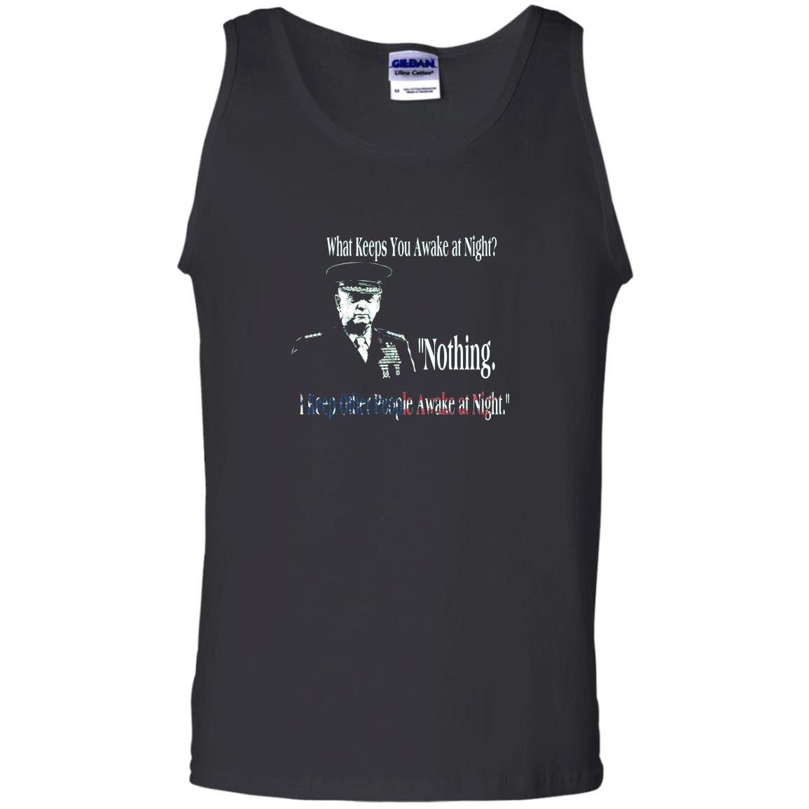 What keeps you awake at night james mattis mad dog Tank Top