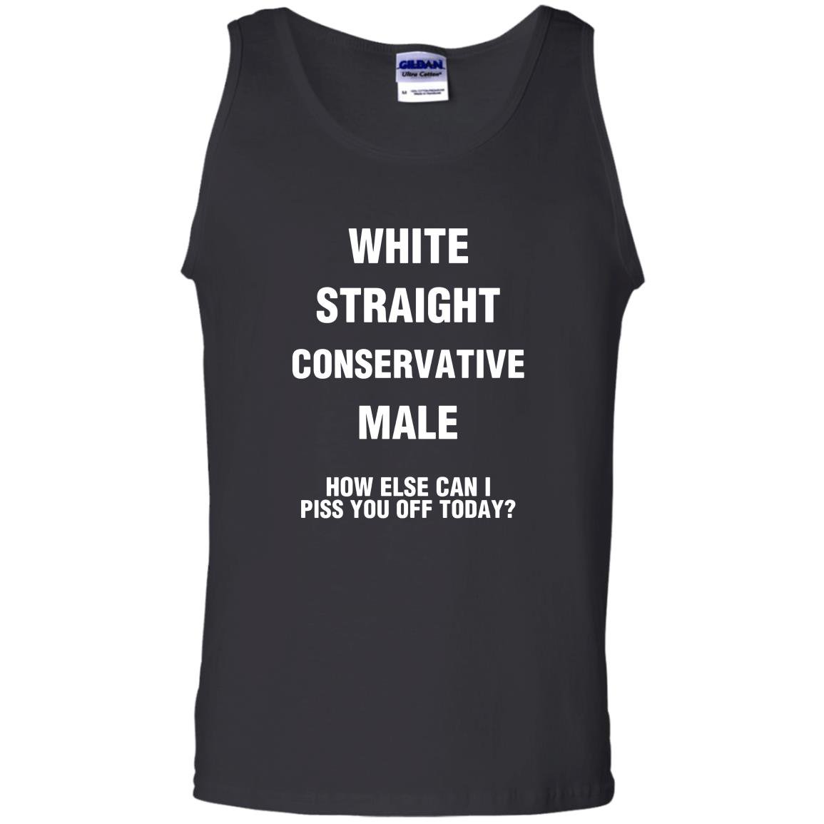 Straight conservative male republican Tank Top