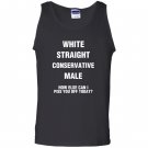 Straight conservative male republican Tank Top
