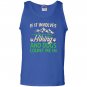 Hiking involves heather Tank Top