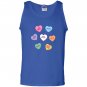Valentines conversation hearts Tank Top