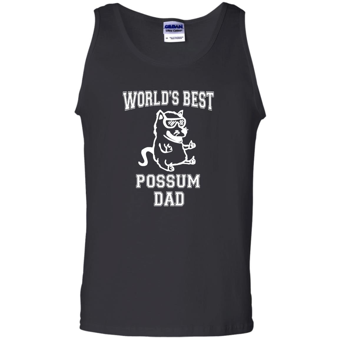 Worlds best possum dad funny awesome possum Tank Top