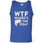 Wtf wheres the fish funny fisherman gift Tank Top