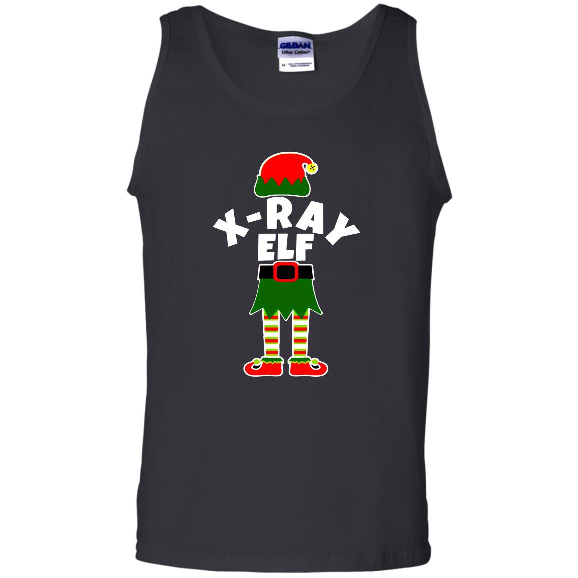 X-ray elf christmas x-ray technologist rad tech xray Tank Top