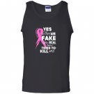 Yes theyre fake the real ones tried to kill me Tank Top