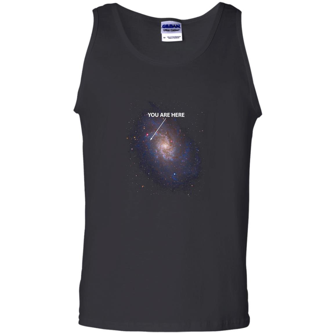 You are here universe galaxy space Tank Top
