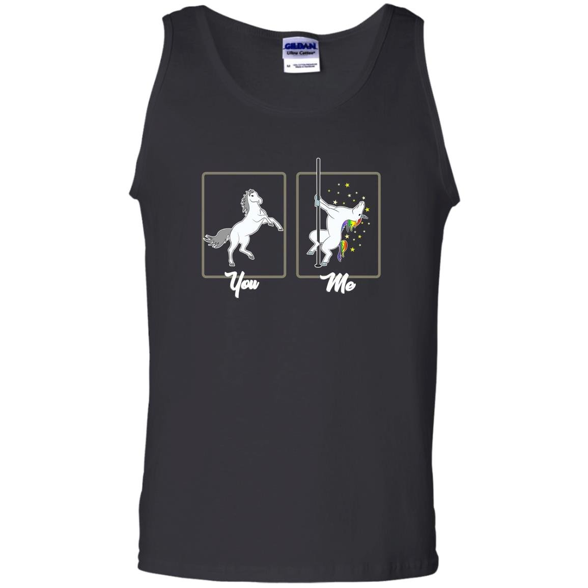 You me sexy unicorn cute unicorn pole dance Tank Top