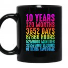 10 years old 10th birthday retro vintage gift Mug