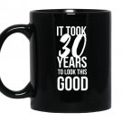 30th birthday funny dirty thirty Mug Black