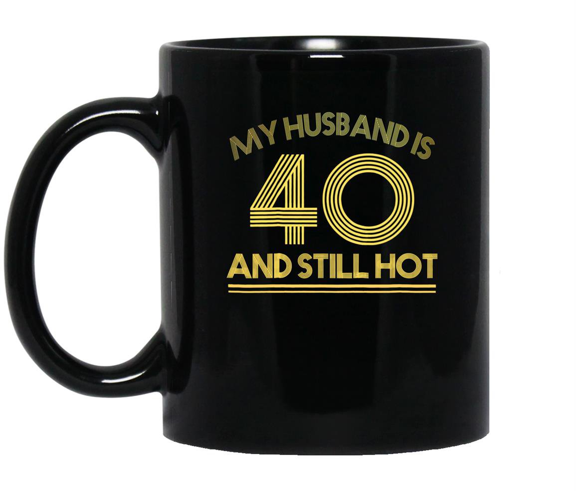 40th birthday gift Mug Black