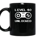 40th birthday gifts level 40 unlocked Mug Black