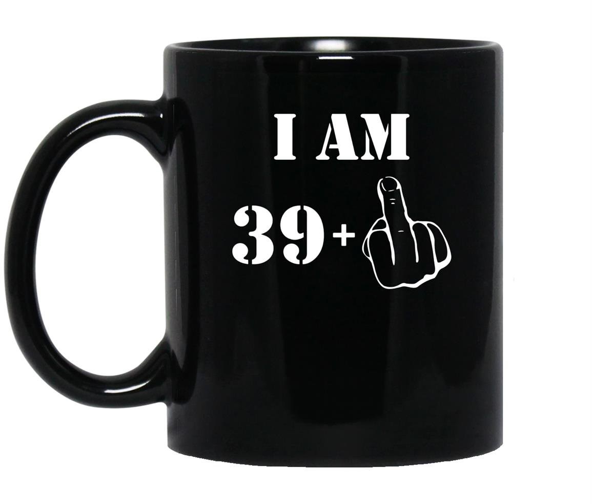 40th birthday vintage made in 1977 gift ideas Mug Black
