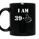 40th birthday vintage made in 1977 gift ideas Mug Black