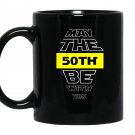 50th birthday fiftieth heather Mug Black