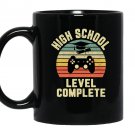 2019 high school graduation gift gamer retro grad Mug Black