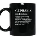 Adult definition first name stephanie funny Mug Black