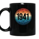 Awesome since 1941 79 years old 79th birthday gift Mug Black