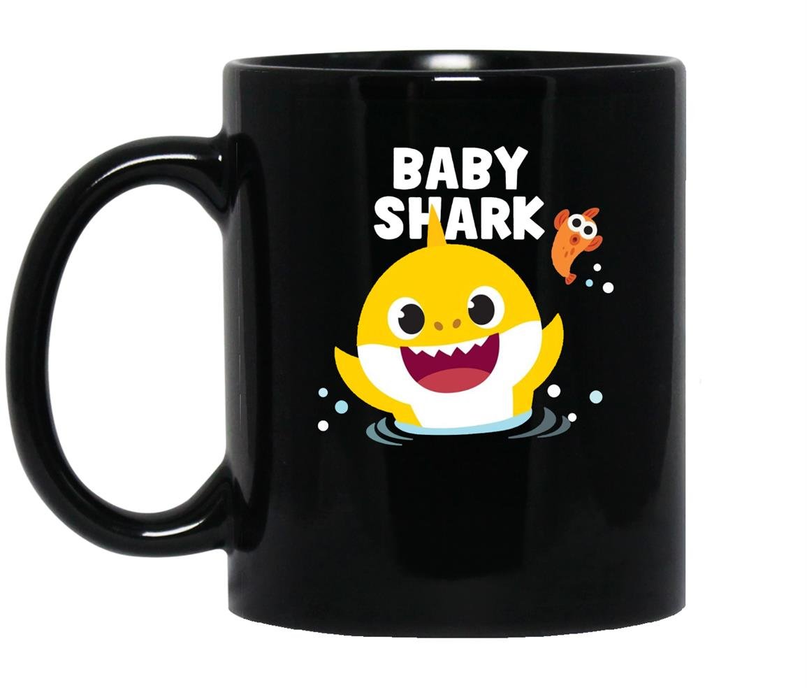 Baby shark Mug Black