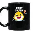 Baby shark Mug Black
