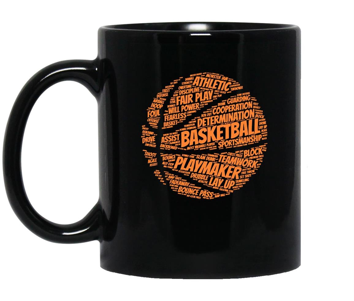 Basketball gift Mug Black