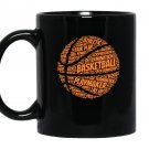 Basketball gift Mug Black