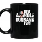Best asshole husband ever Mug Black