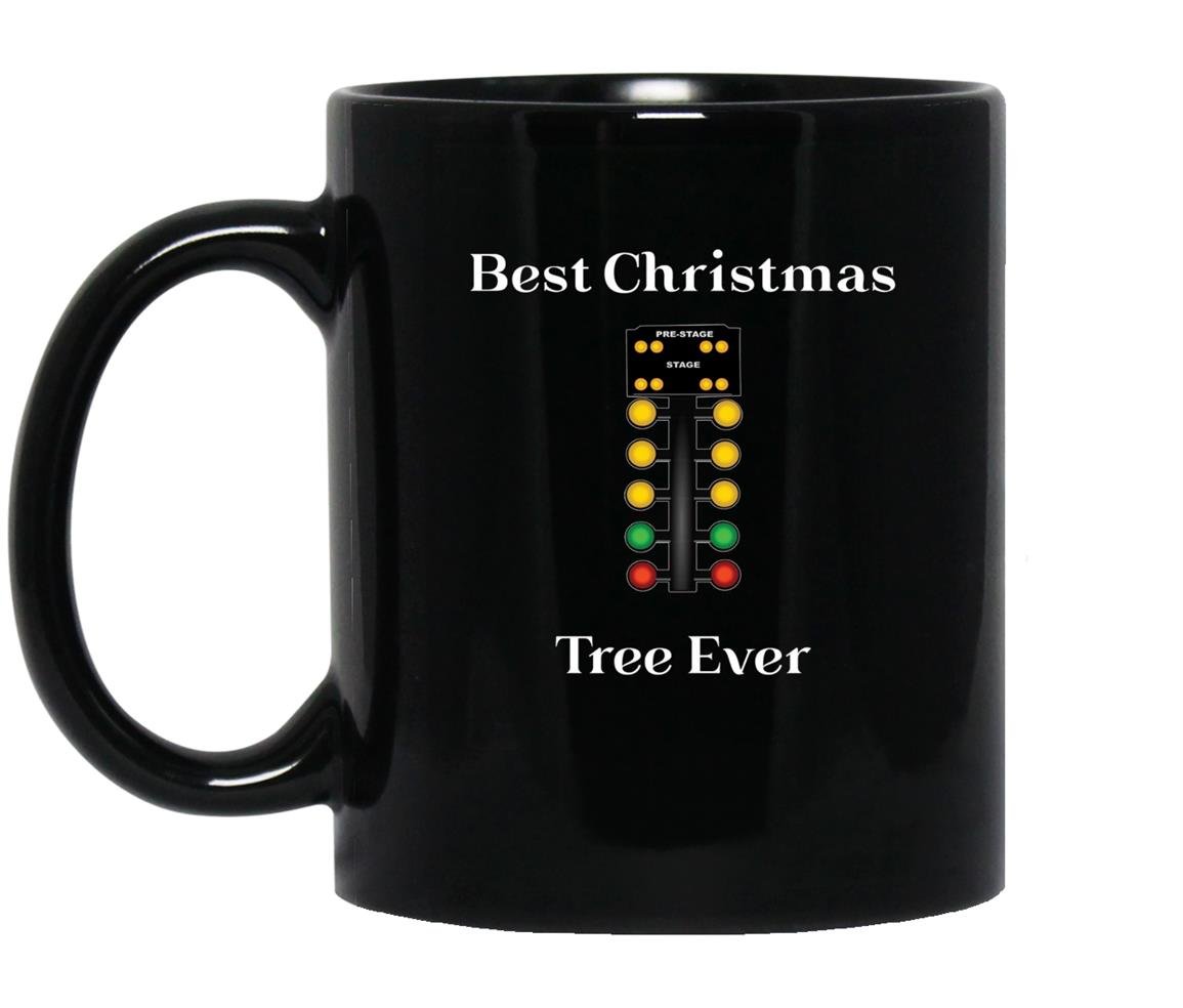 Best christmas tree ever drag racing Mug Black