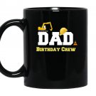 Birthday construction party large Mug Black