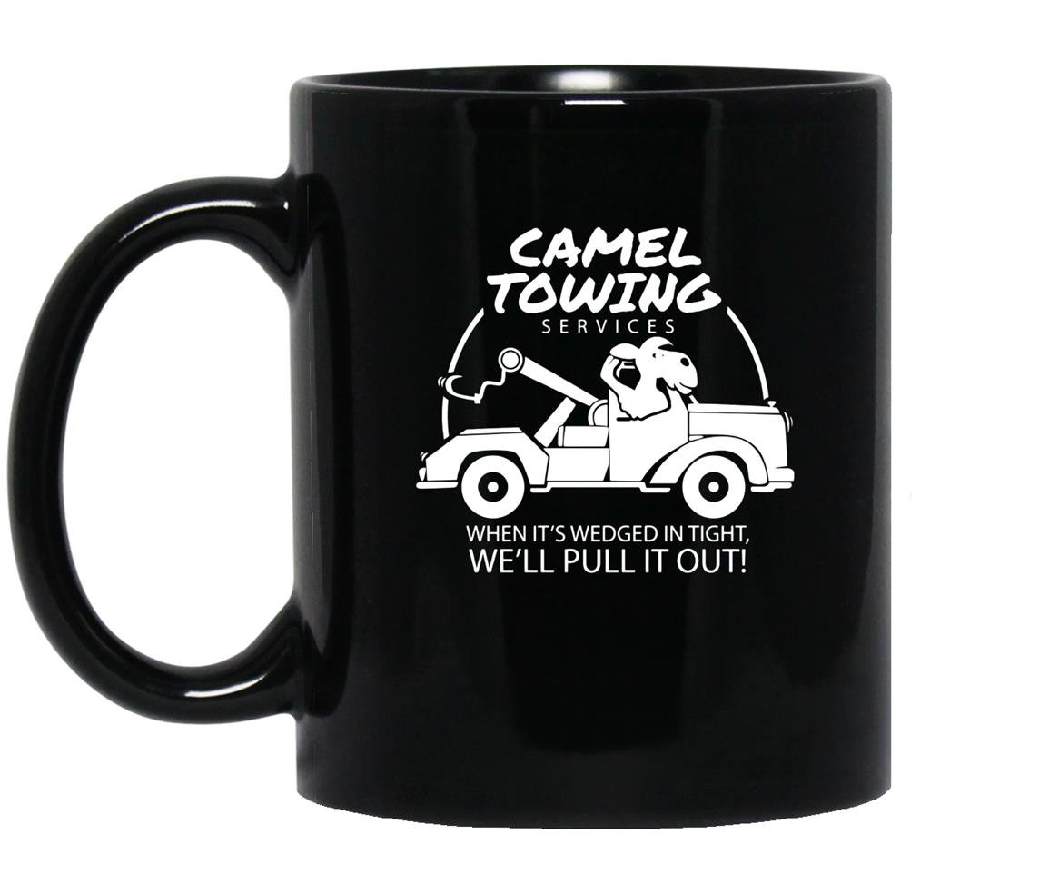 Camel towing services funny Mug Black