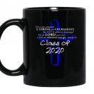 Christian graduation class of 2020 with scripture Mug Black