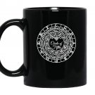 Circle of fifths music harmony theory study Mug Black