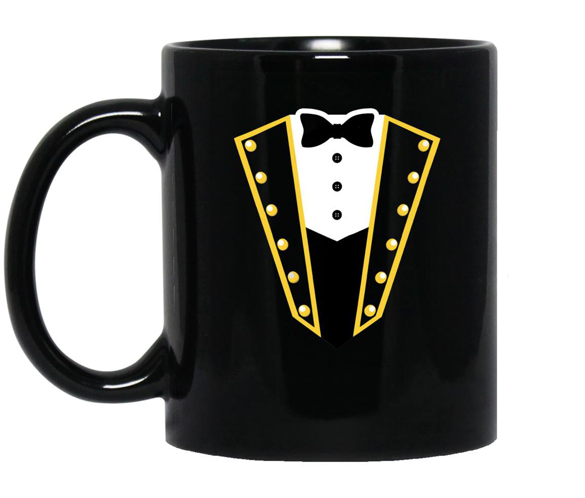 Circus ringmaster costume showman party Mug Black