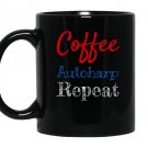 Coffee autoharp repeat bluegrass Mug Black