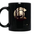 Colorado flag logo elk hunting Mug Black