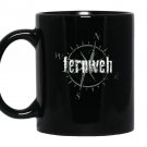 Compass fernweh travel nomad vacation sailing Mug Black