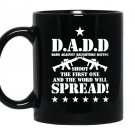 Dad against daughter dating shoot the first one Mug Black
