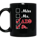 Delta doctor for physician sorority sigma theta Mug Black