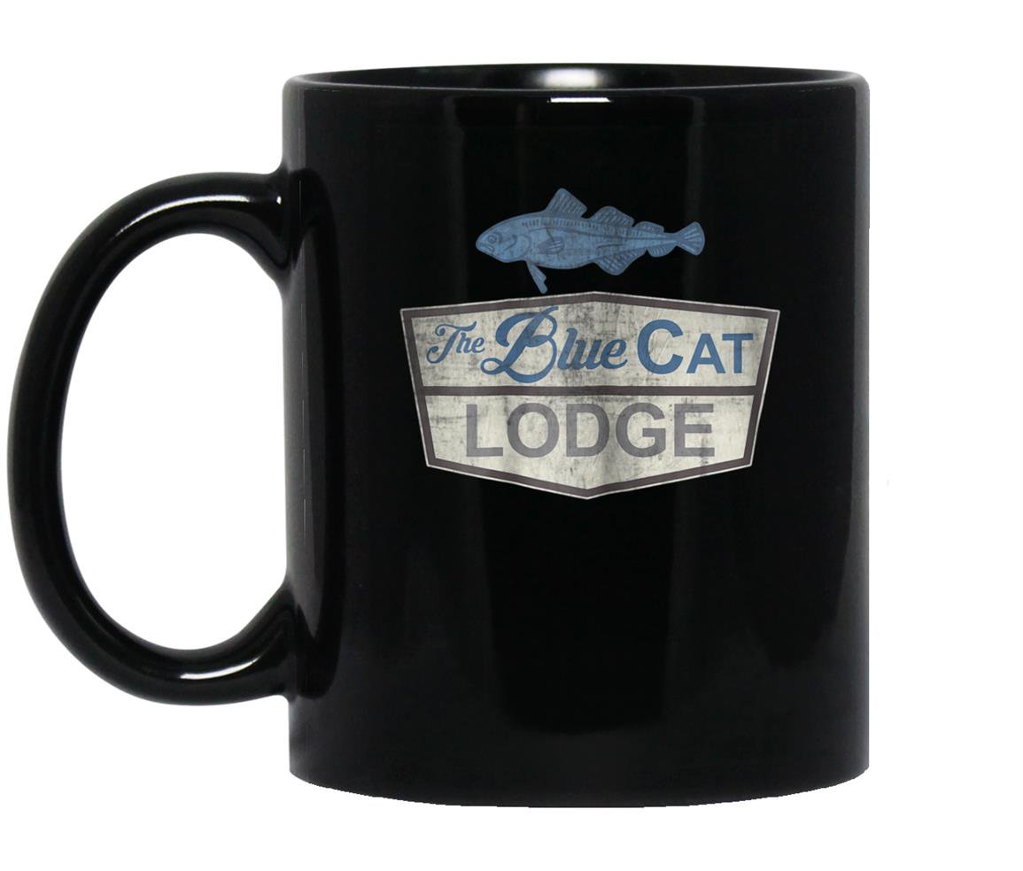 Distressed ozark cat lodge marina Mug Black