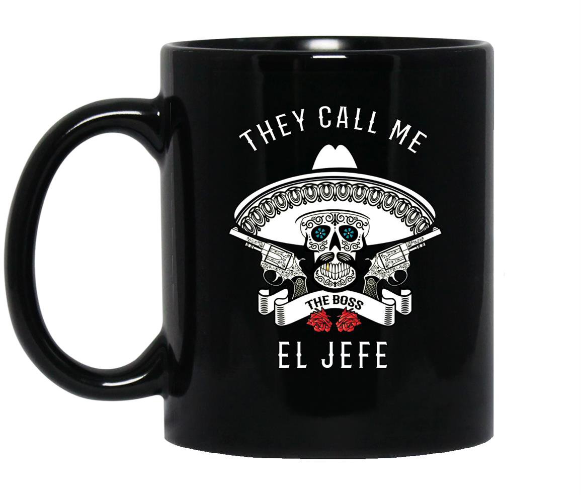 El jefe boss large Mug Black