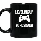Engagement for groom video game lovers Mug Black